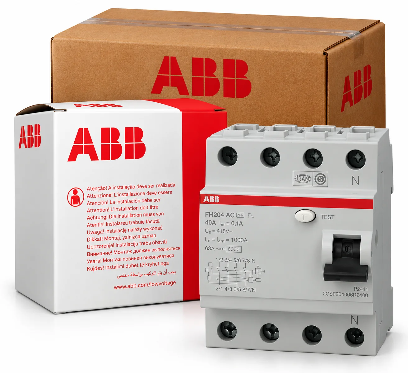 DIFERENCIAL TETRAPOLAR 4X40A
