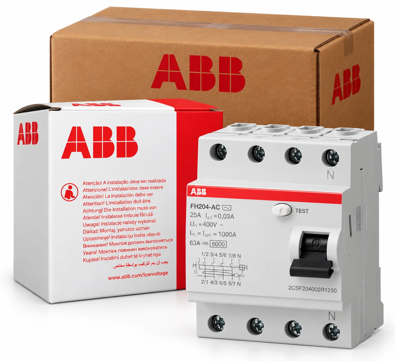 DIFERENCIAL TETRAPOLAR 4X25A