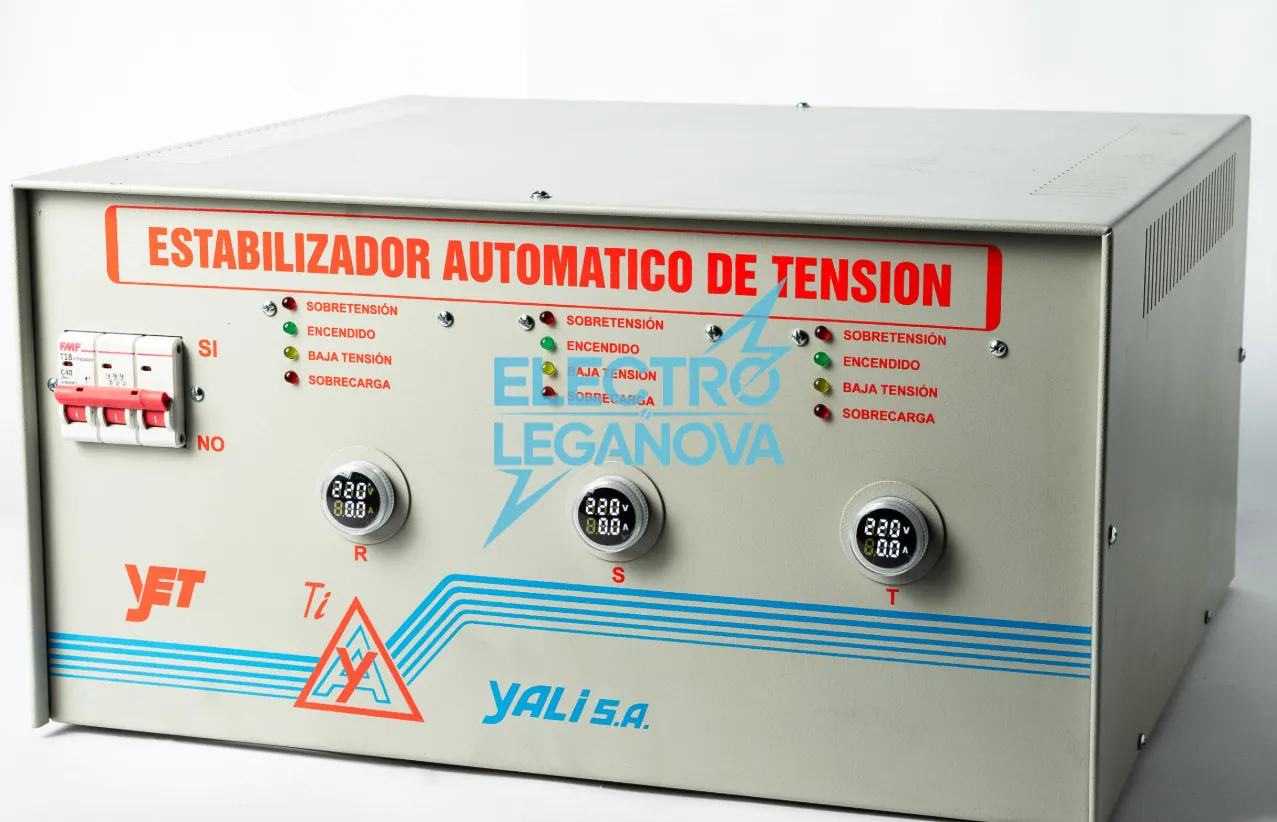 ESTABILIZADOR DE TENSION TRIFASICO 15.000KVA