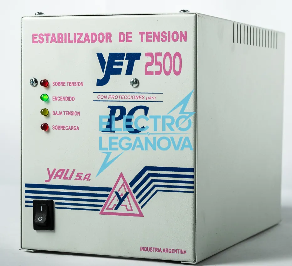 ESTABILIZADOR DE TENSION PARA PC 2500KVA