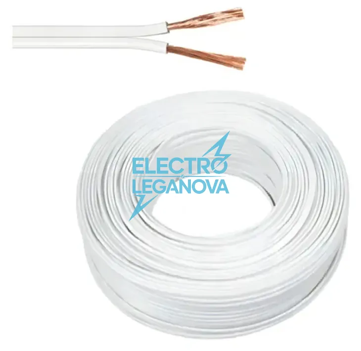 ROLLO BIPOLAR PARALELO BLANCO 2X0,75MM X 100MTS