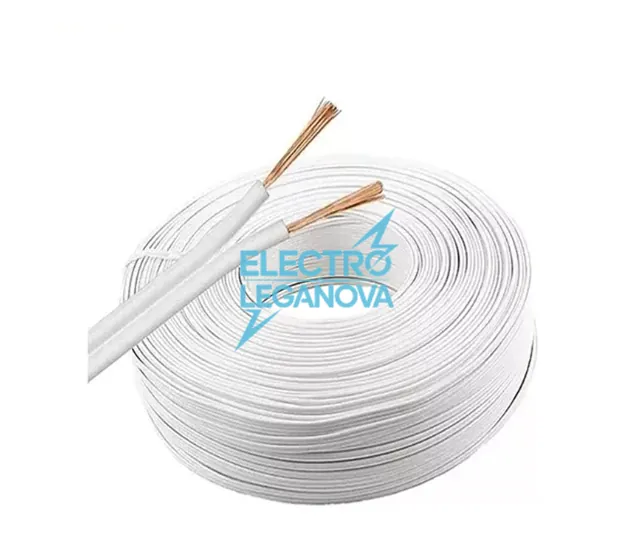 ROLLO BIPOLAR PARALELO BLANCO 2X1MM X 100MTS