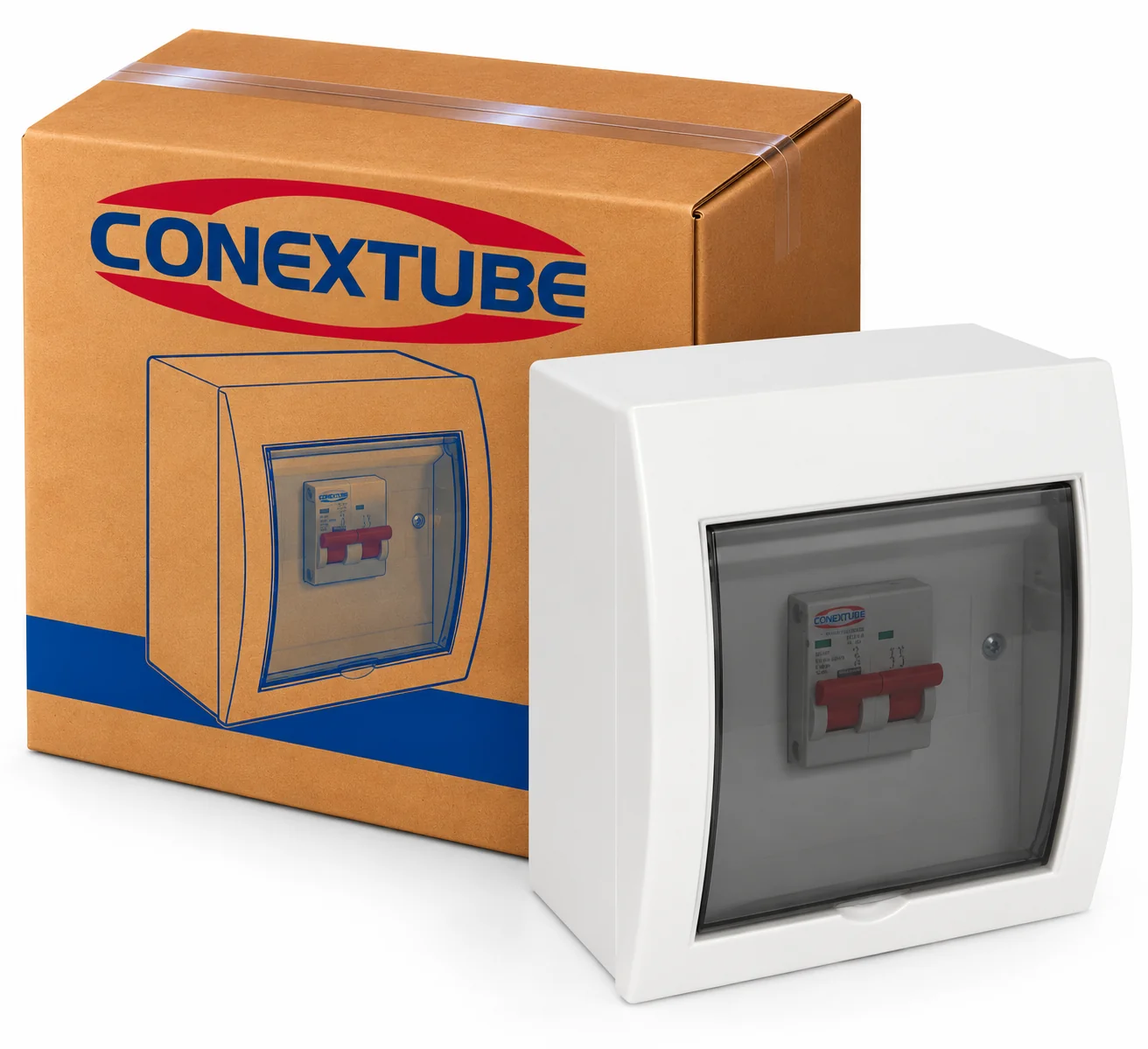 CAJA EXTERIOR 4 POLOS CONEXTUBE BOMBE