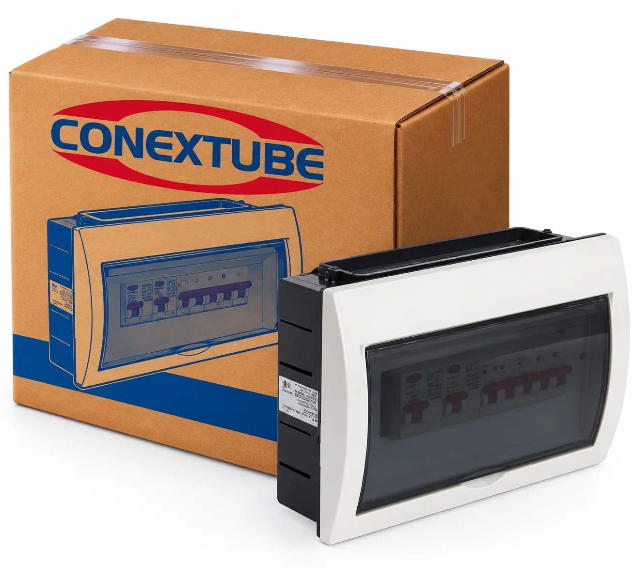 CAJA EMBUTIR 12 POLOS CONEXTUBE BOMBE